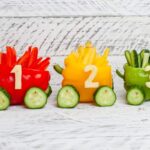 Wielobarwna papryka jako sygnalizacja świetlna