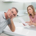 Para ma argument nad rachunkiem w kuchni